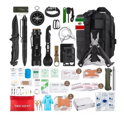 Kit De Supervivencia Emergencia Portátil para Camping