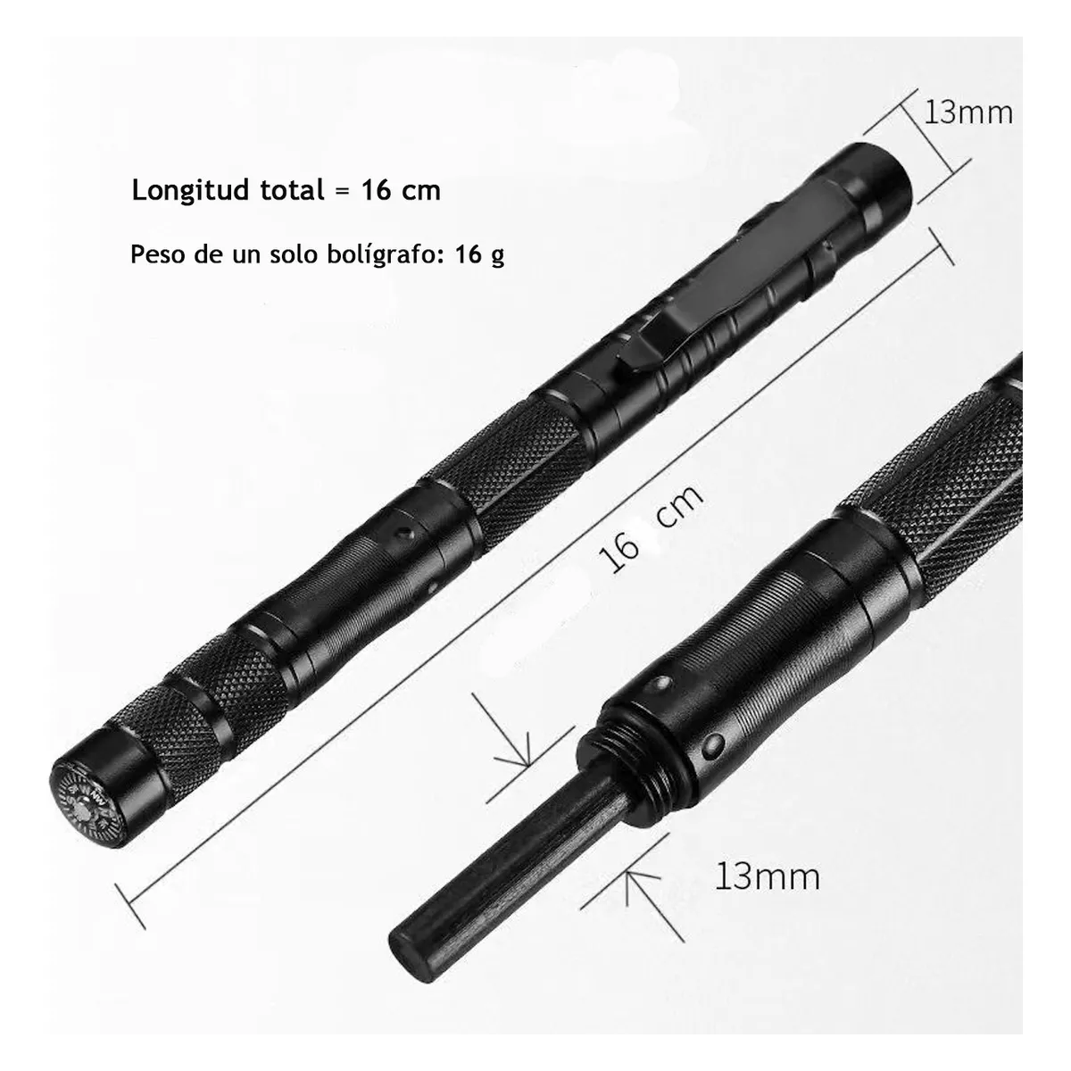 Foto 4 pulgar | Multiherramienta 8en1 Para Camping Eo Safe Imports Esi-17124 Negro