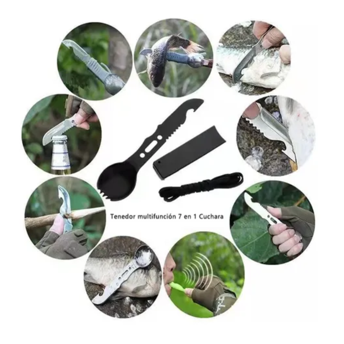 Foto 5 pulgar | Kit De Supervivencia Para Camping Accesorios Sos Emergencia Eo Safe Imports Esi-19654 Multicolor