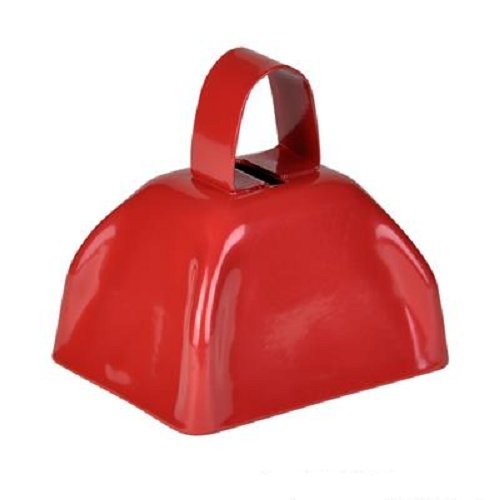 Foto 3 pulgar | Cowbell Rhode Island Novelty Red Metal 12 Unidades - Venta Internacional.