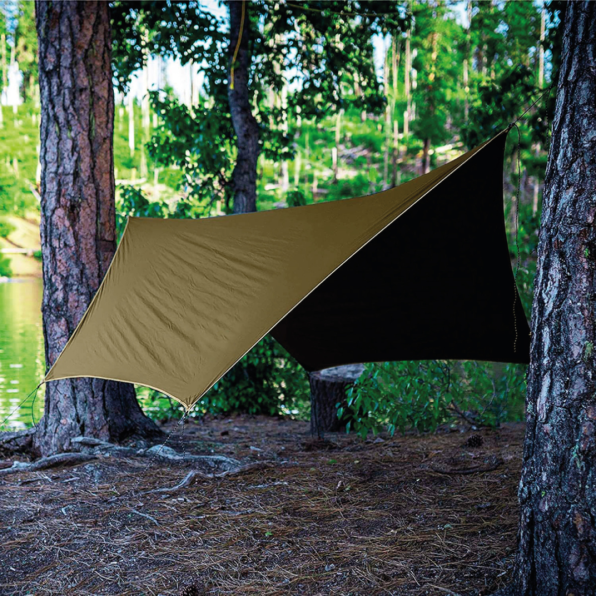 Foto 5 pulgar | Carpa Impermeable The Finix Verde para Camping