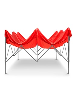Foto 2 | Toldo Plegable 3 x 3 m Rojo