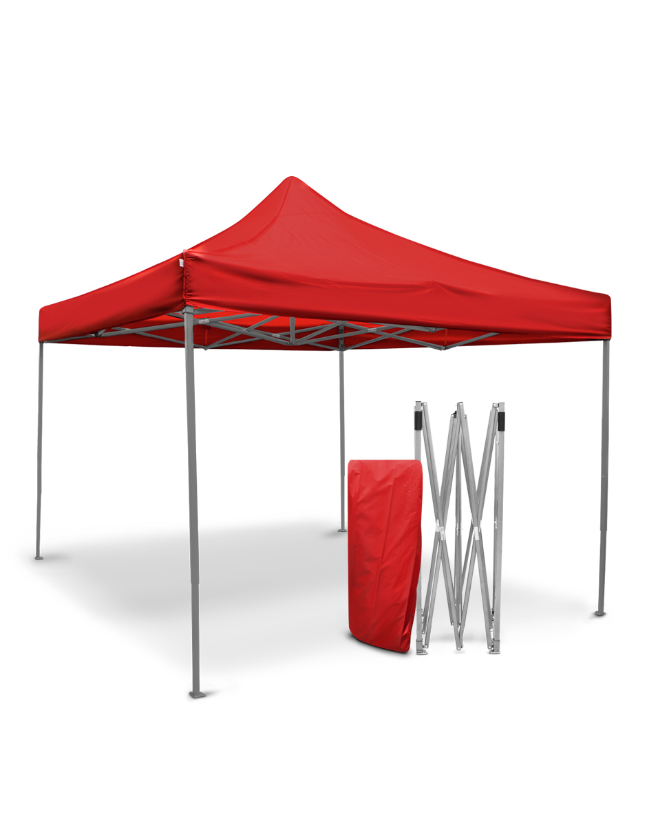 Foto 4 | Toldo Plegable 3 x 3 m Rojo