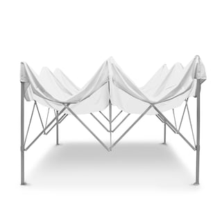 Foto 1 | Toldo Plegable 3 x 3 m Blanco