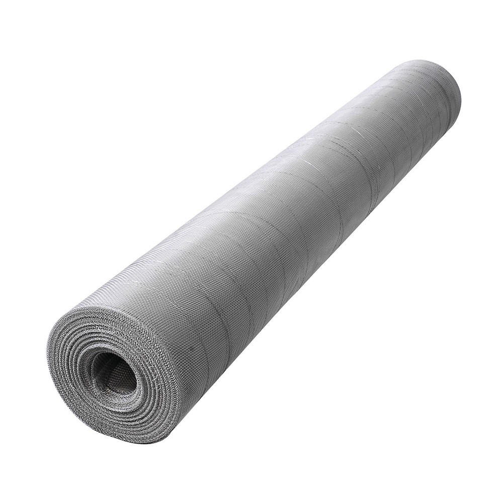 Tela Mosquitera de Aluminio Surtek 138102 color Gris 1.20x30m