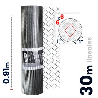 Foto 1 | Criba Galvanizada Akron Ab 6x6 Long. 30 M