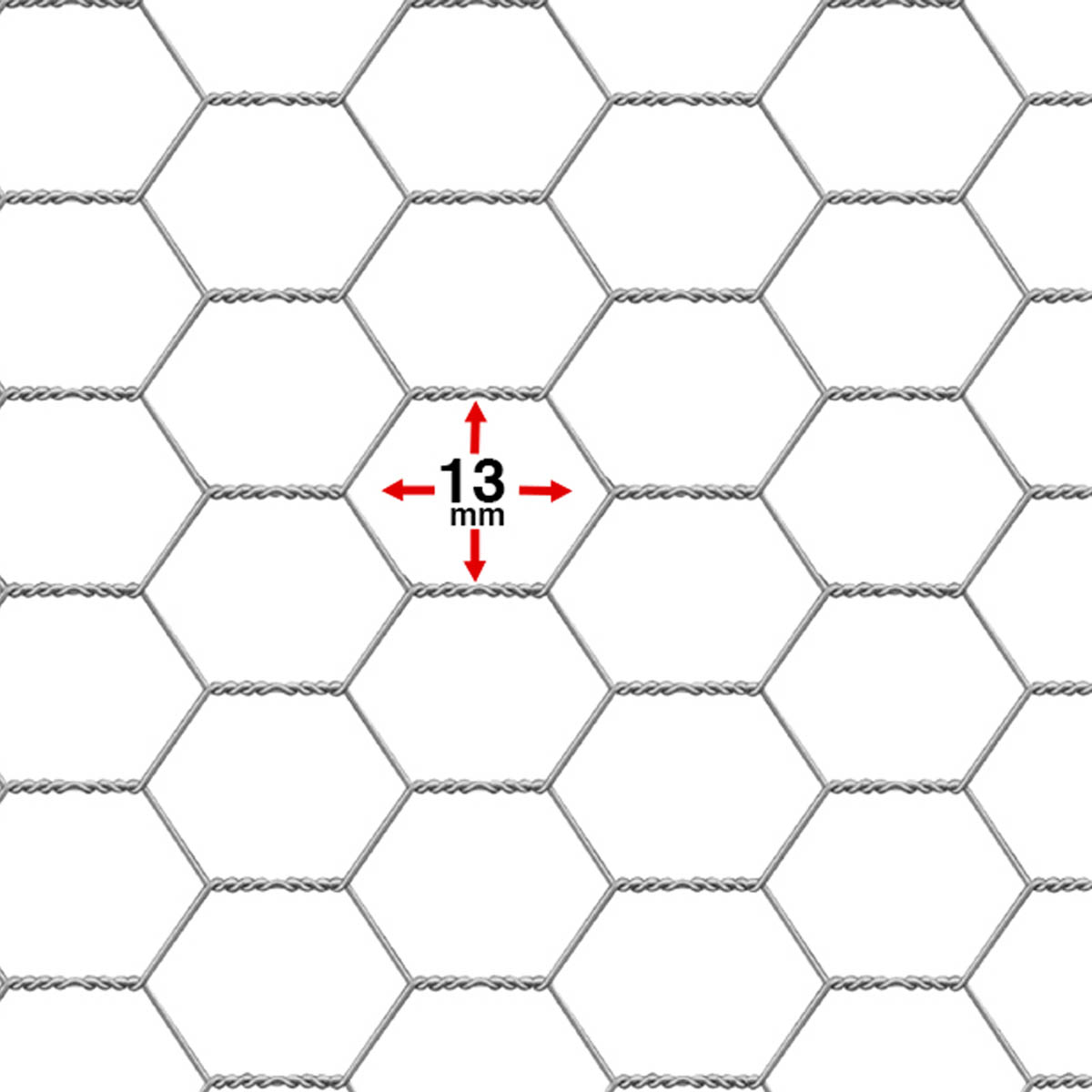 Foto 5 pulgar | Malla Hexagonal Reforzada Akron Altura 0.90mts Abertura 13mm Calibre 23'' Rollo 45mts