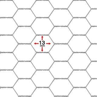 Foto 4 | Malla Hexagonal Reforzada Akron Altura 0.90mts Abertura 13mm Calibre 23'' Rollo 45mts
