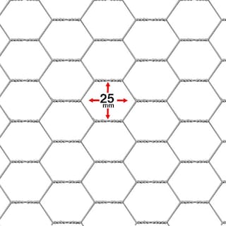 Foto 4 | Malla Hexagonal Reforzada Akron Altura 1.50mts Abertura 25mm Calibre 23'' Rollo 45mts