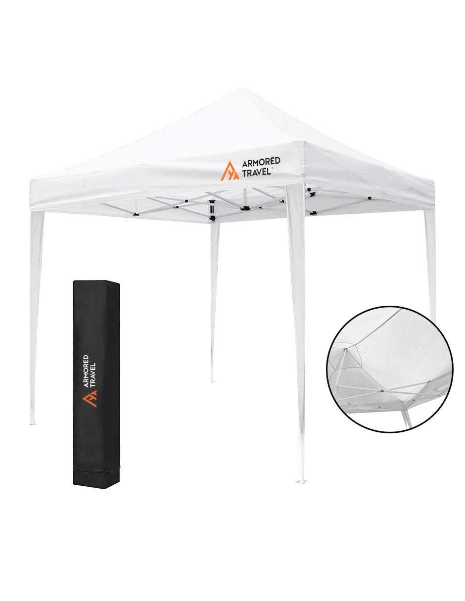 Foto 2 pulgar | Toldo tipo Carpa Plegable Impermeable Armored Travel 3 x 3 m Blanco