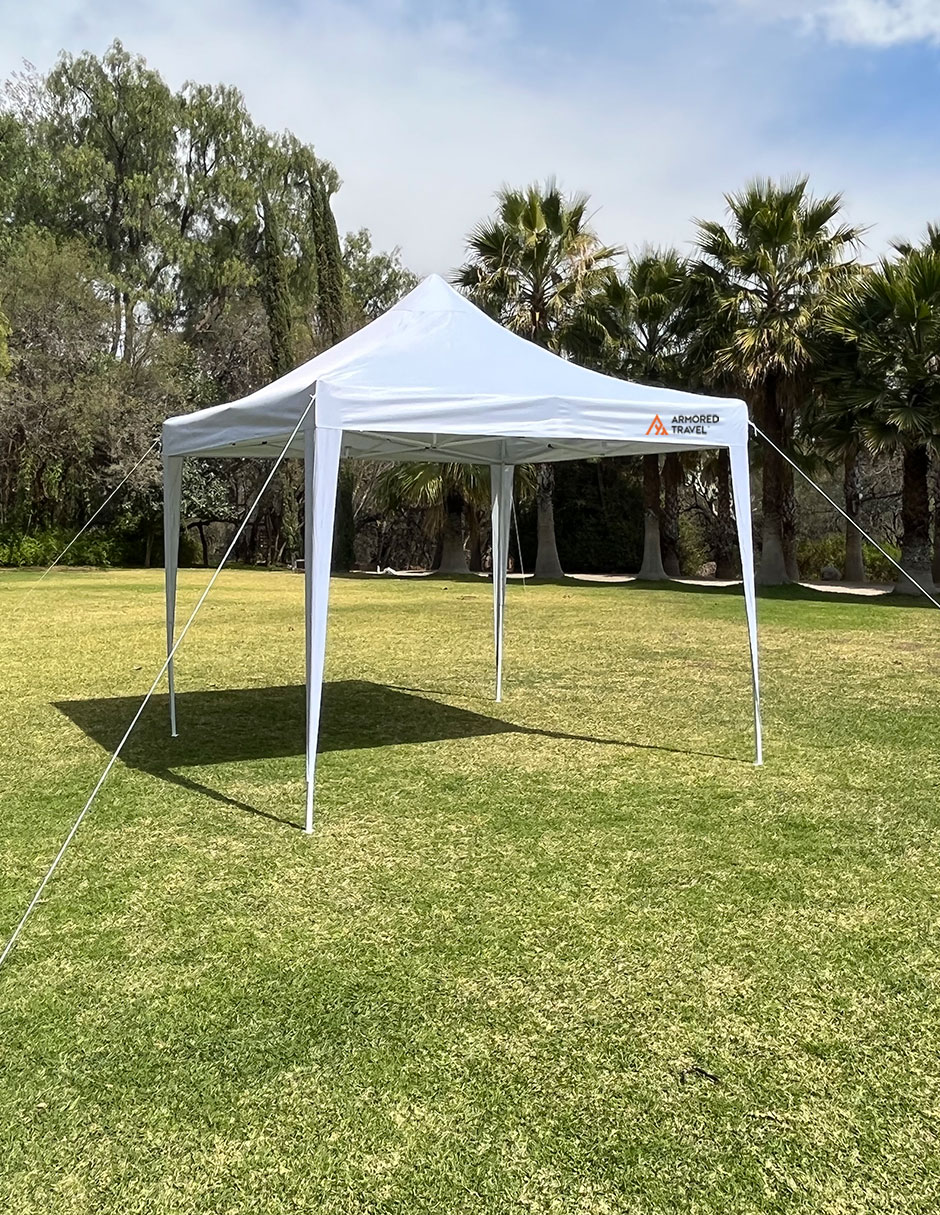 Foto 6 pulgar | Toldo tipo Carpa Plegable Impermeable Armored Travel 3 x 3 m Blanco