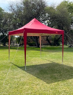 Foto 5 | Toldo tipo Carpa Plegable Impermeable Armored Travel 3 x 3 m Rojo