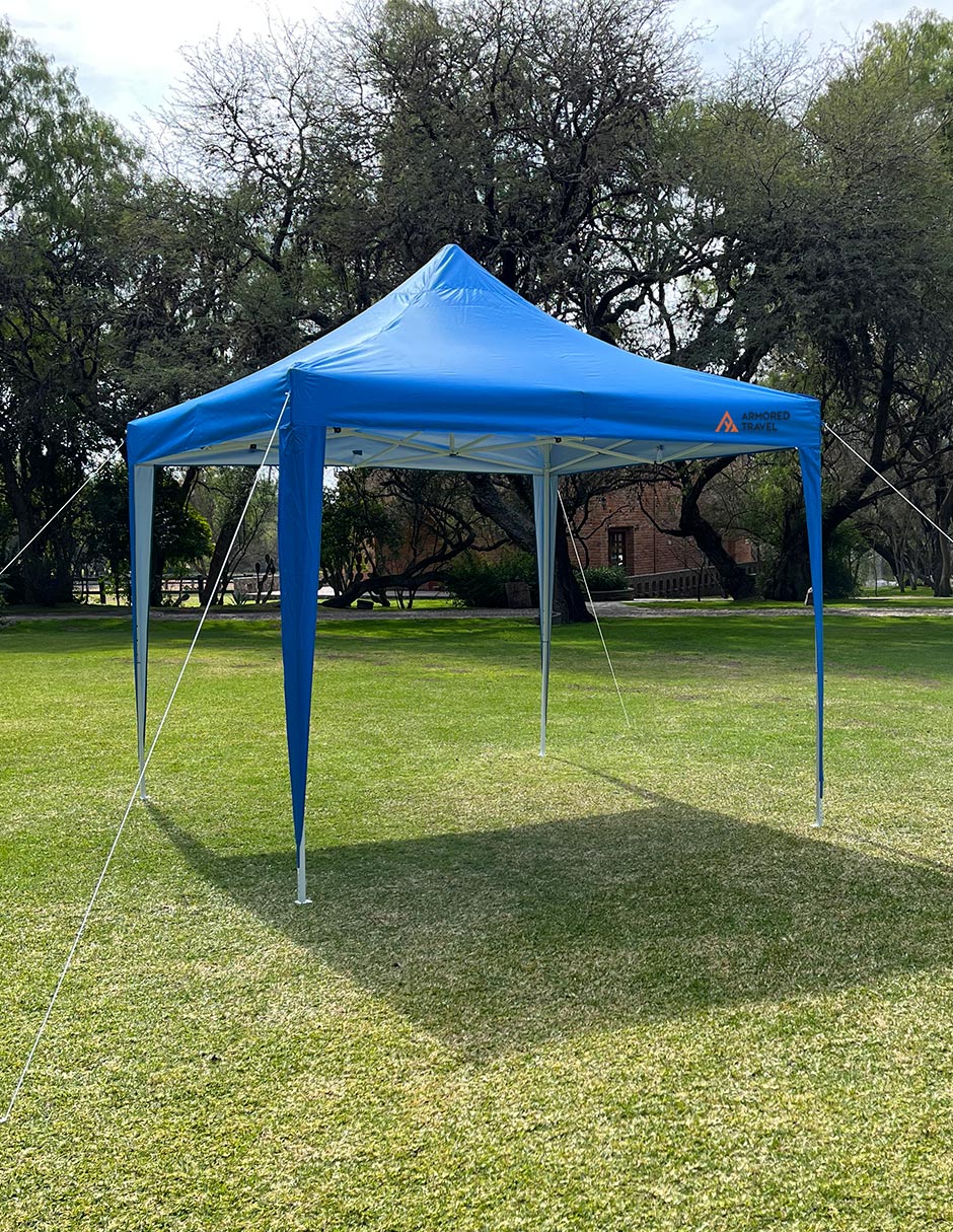 Foto 5 | Toldo tipo Carpa Plegable Impermeable Armored Travel 3 x 3 m Azul