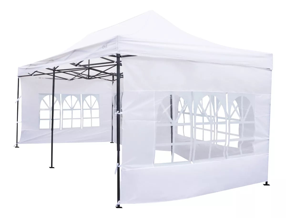 Toldo Carpa Plegable 3 X 6 Blanco Eventos Jardin Negocio Eke $4,999