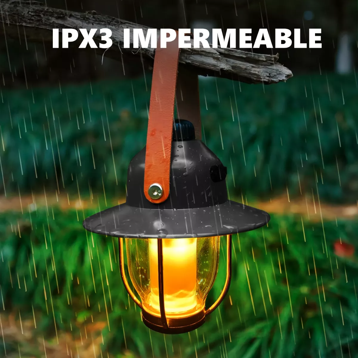 Foto 2 | Luz de Camping Eo Safe Imports ESI-10503 Negro Portátil Impermeable