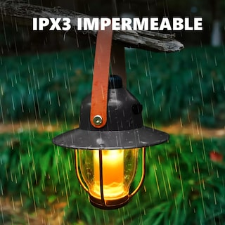 Foto 2 | Luz de Camping Eo Safe Imports ESI-10503 Negro Portátil Impermeable
