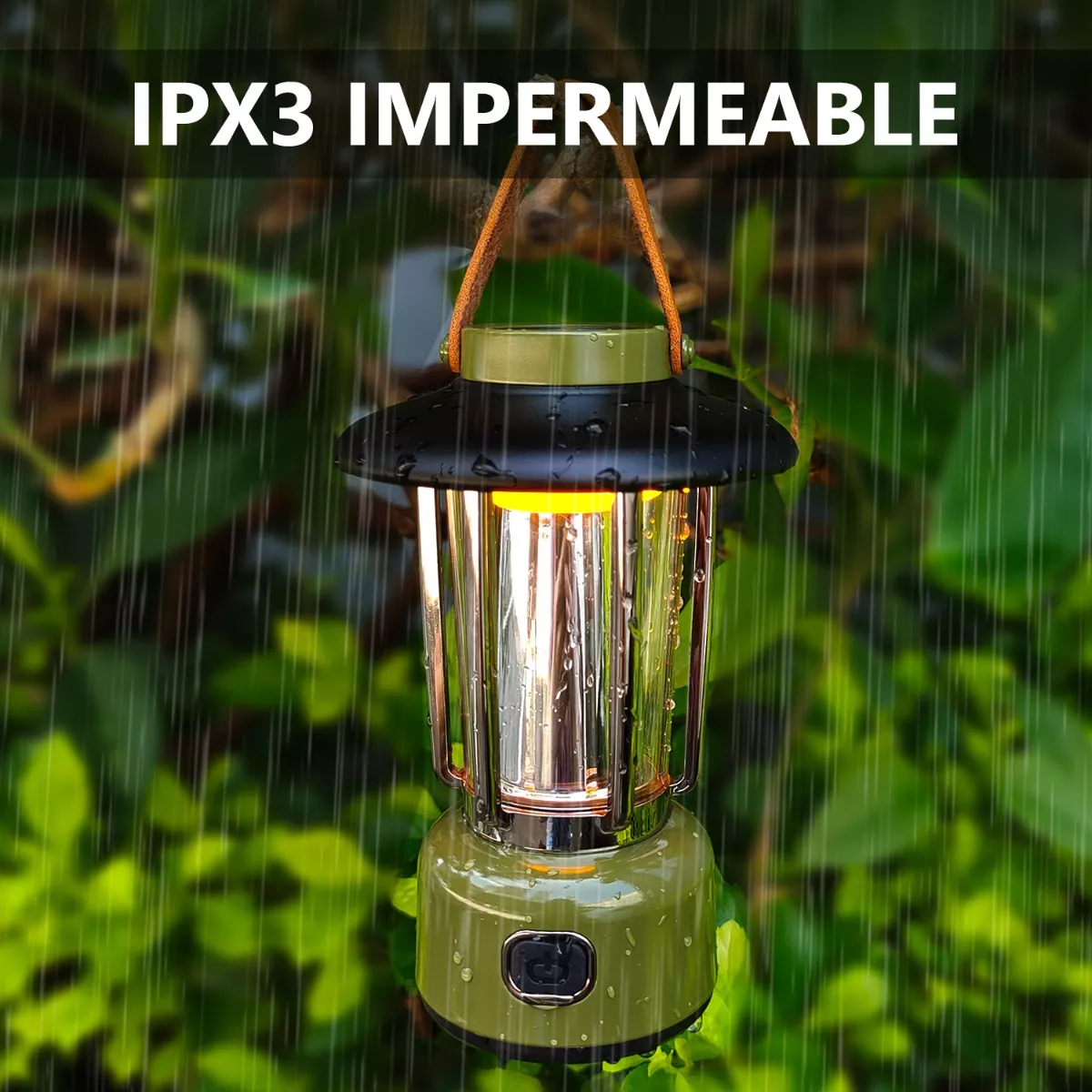 Foto 2 | Luz De Camping Con Linterna Para La Noche Eo Safe Imports Esi-11296 Verde Obscuro