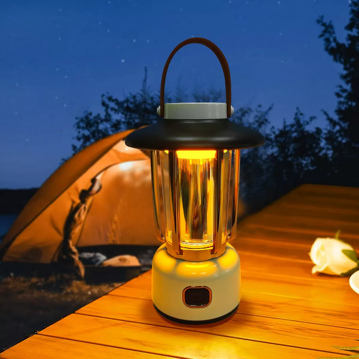 Foto 3 pulgar | Luz De Camping Con Linterna Para La Noche  Eo Safe Imports Esi-11295 Blanco