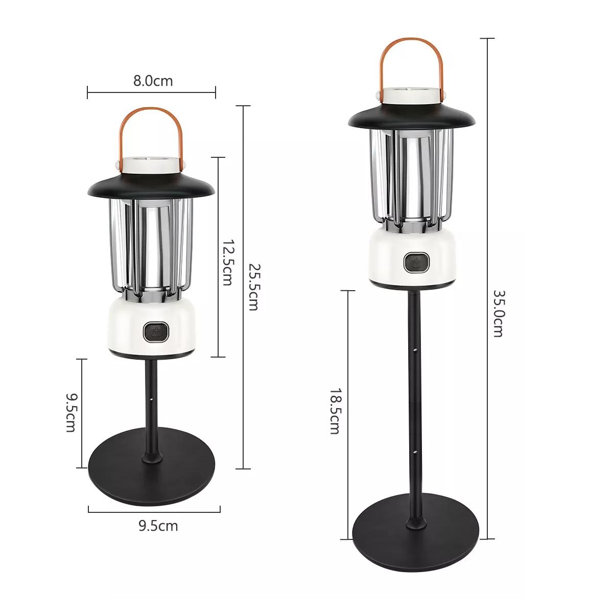 Foto 3 pulgar | Luz De Camping Con Linterna Para La Noche  Eo Safe Imports Esi-13898 Plata