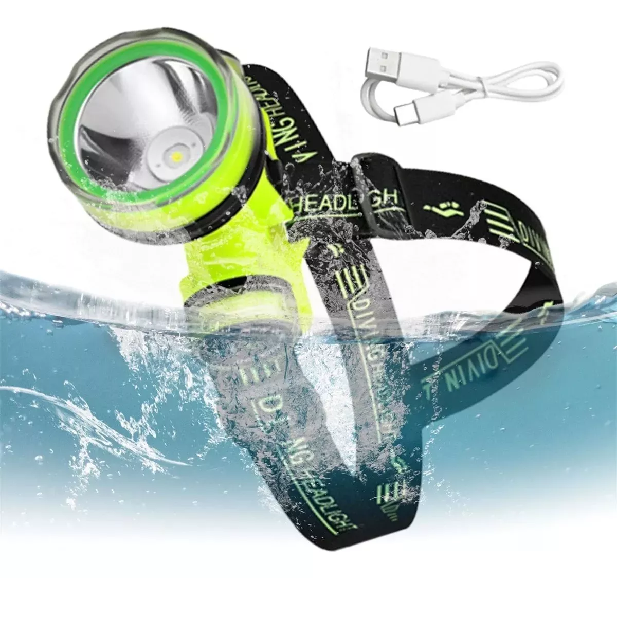 Foto 3 pulgar | Lámpara De Buceo Usb C Profesional Sumergible De 10000 Lúmen Eo Safe Imports Esi-13891 Multicolor