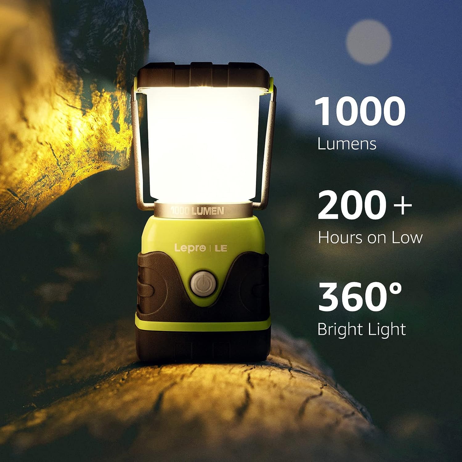 Foto 3 pulgar | Farol De Camping Ever Le 1000lm A Prueba De Agua - Venta Internacional.