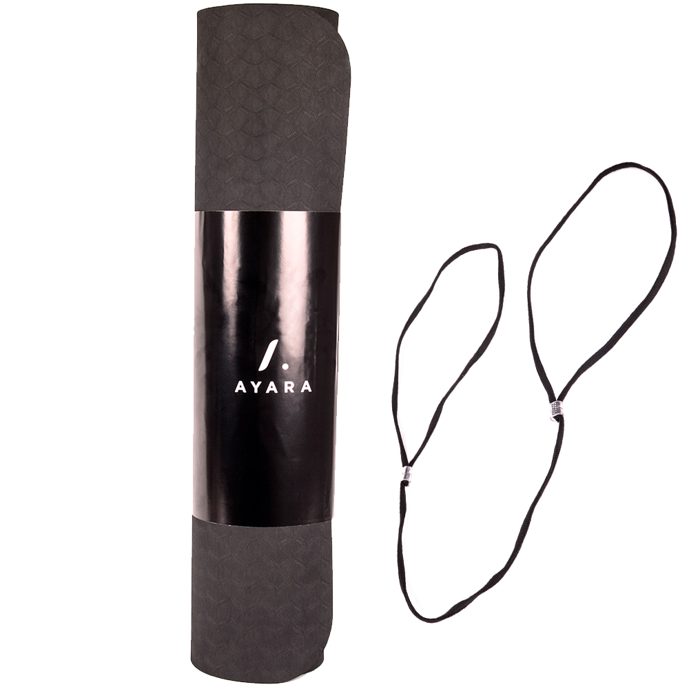 Foto 3 pulgar | Tapete para Yoga Unisex 8.06mm Resistente Agua Ayara Yo02 Negro