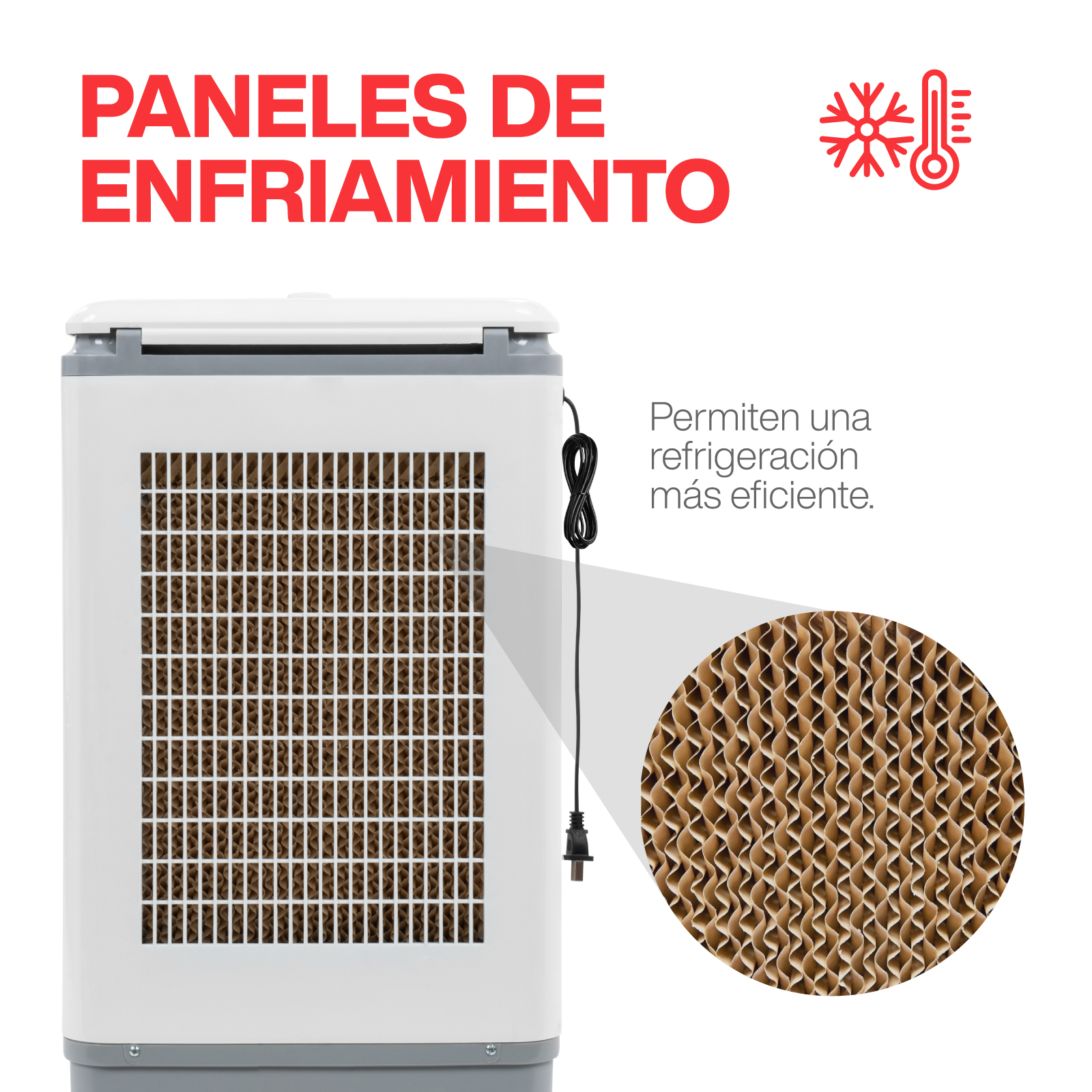 Foto 4 | Enfriador de Aire 3 en 1 Polar 2949fm Portátil 3 Velocidades Capacidad 15l P/ 20 A 40 M2