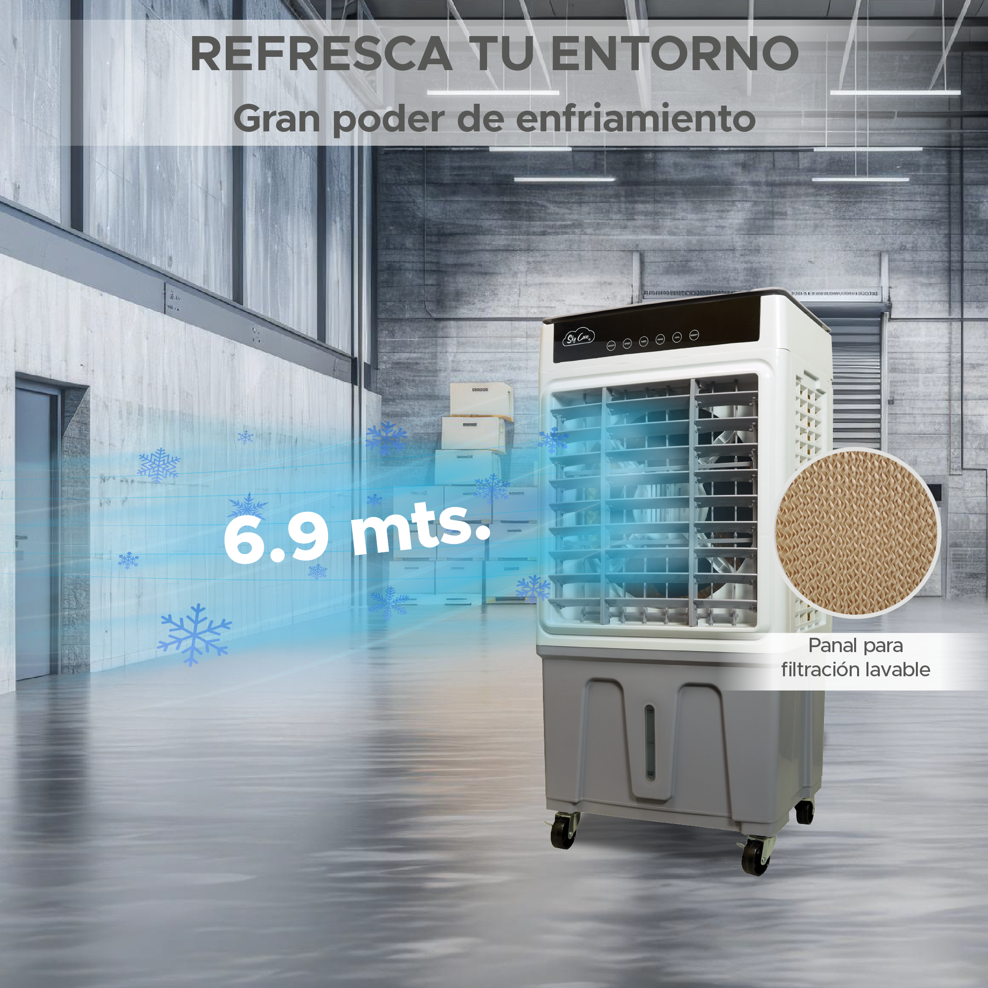 Foto 6 pulgar | Enfriador Evaporativo Sky Care 30 L