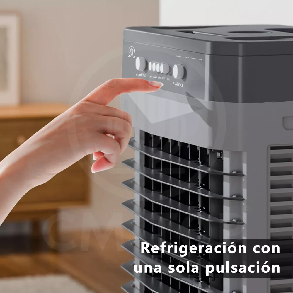 Foto 3 pulgar | Cooler Portátil Enfriador de Aire Evaporativo Portátil 3 Velocidades