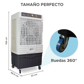 Foto 2 | Enfriador Evaporativo 140 l Portátil y Potente Ideal para Eventos al Aire Libre y Espacios Amplios