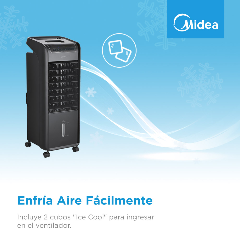 Foto 6 pulgar | Enfriador de Aire Midea Ice Cool con Tecnología AirCooler