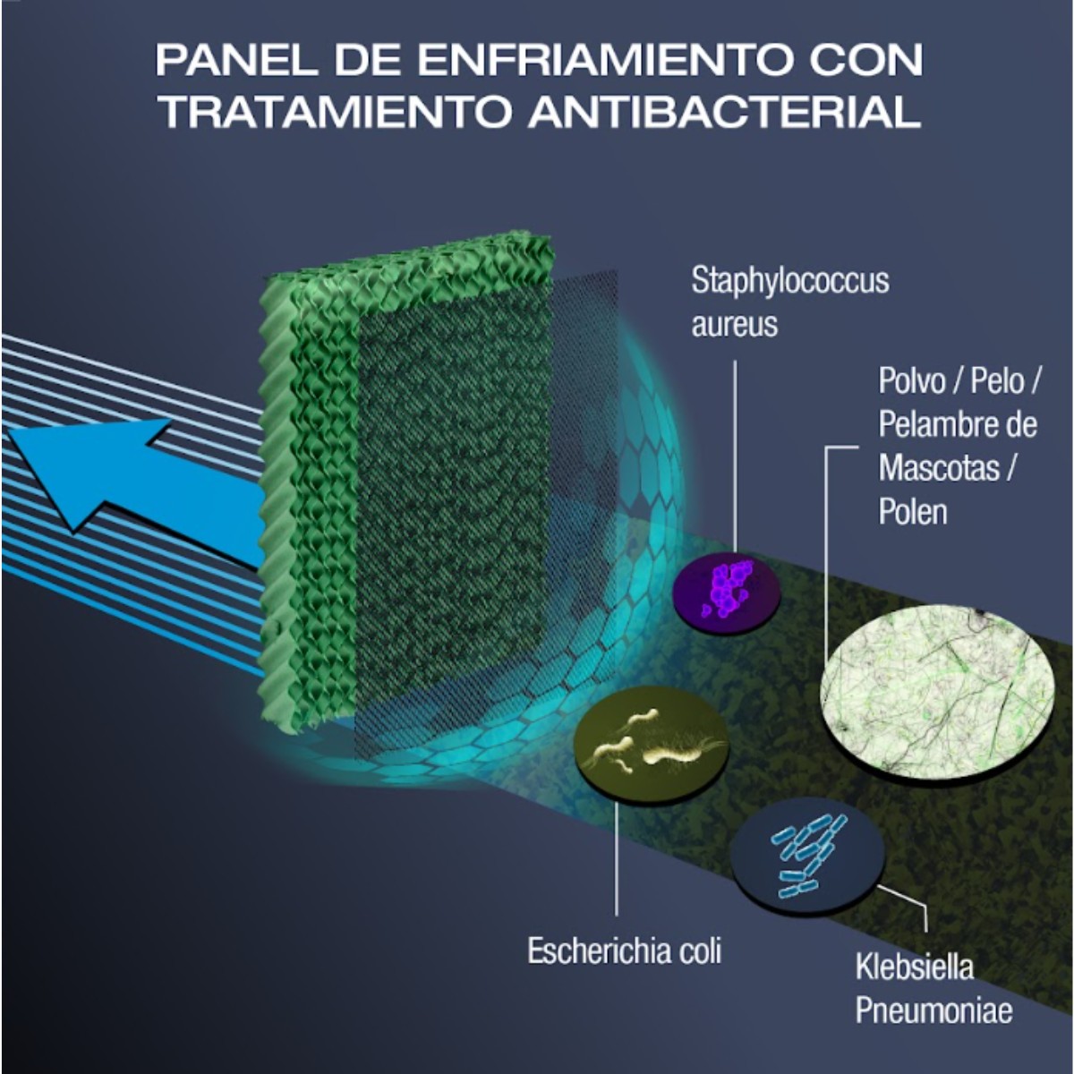 Foto 4 pulgar | Purificador Y Enfriador De Aire 4 En 1 Airtek Atk05acp Con Filtros Antibacterial Y Hepa Tanque De 5 Litros
