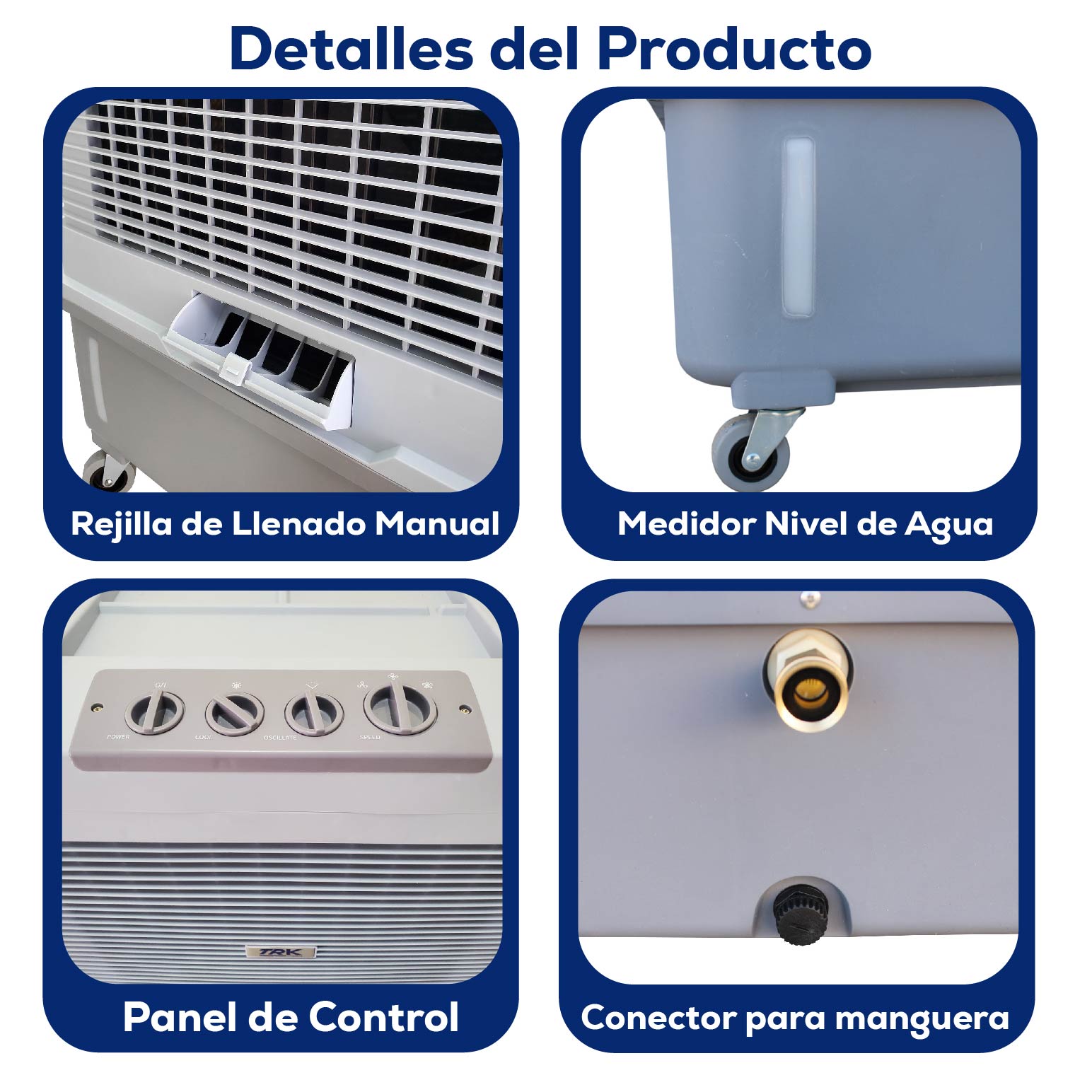 Foto 7 | Cooler Enfriador Evaporativo Portátil Trk 6000 Uso Rudo