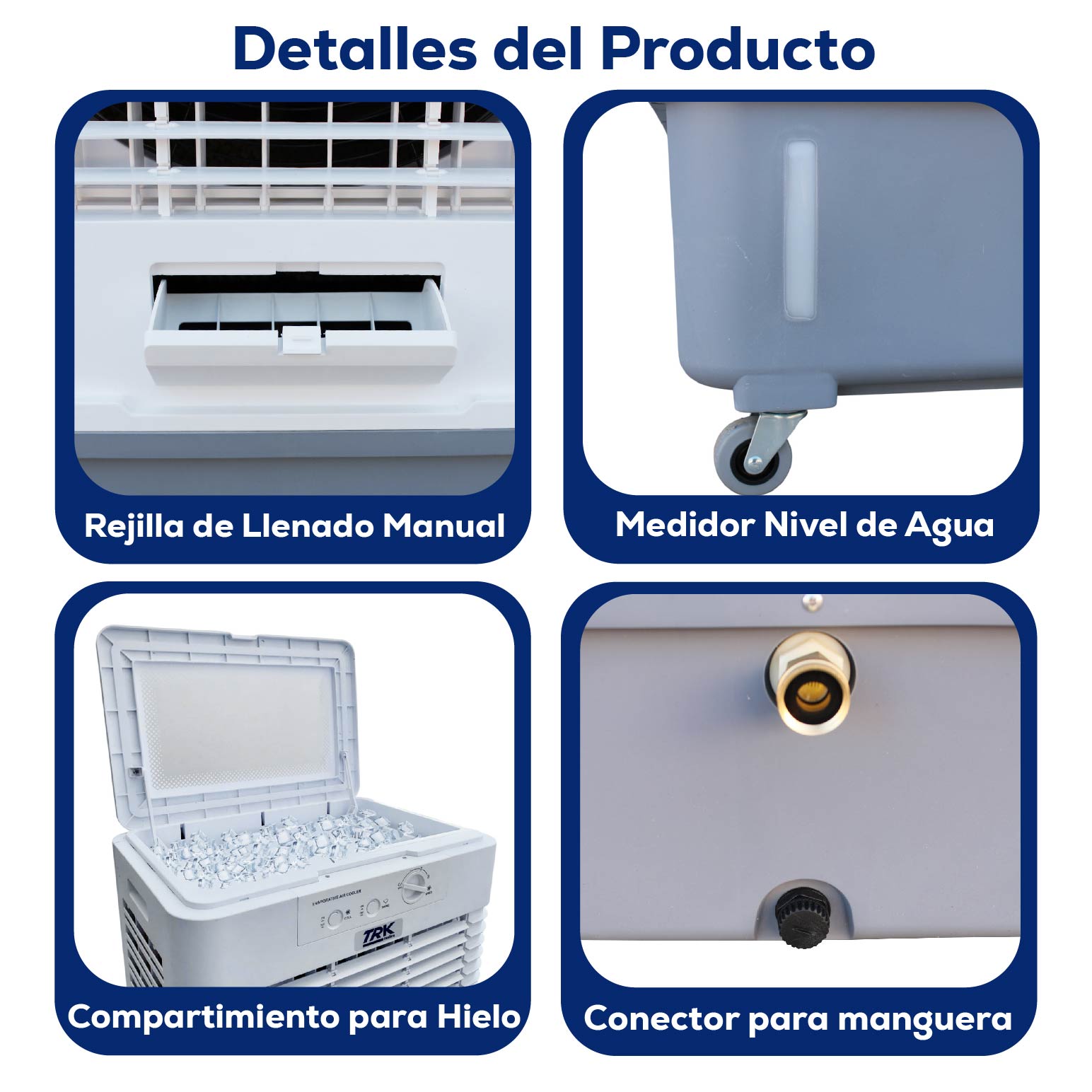 Foto 7 pulgar | Cooler Enfriador Evaporativo Portátil Trk 4520