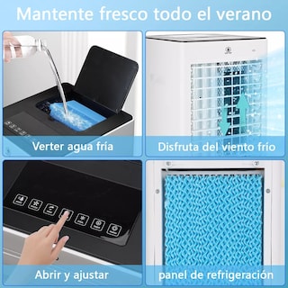 Foto 2 | Cooler Frio con Temporizador Control Remoto