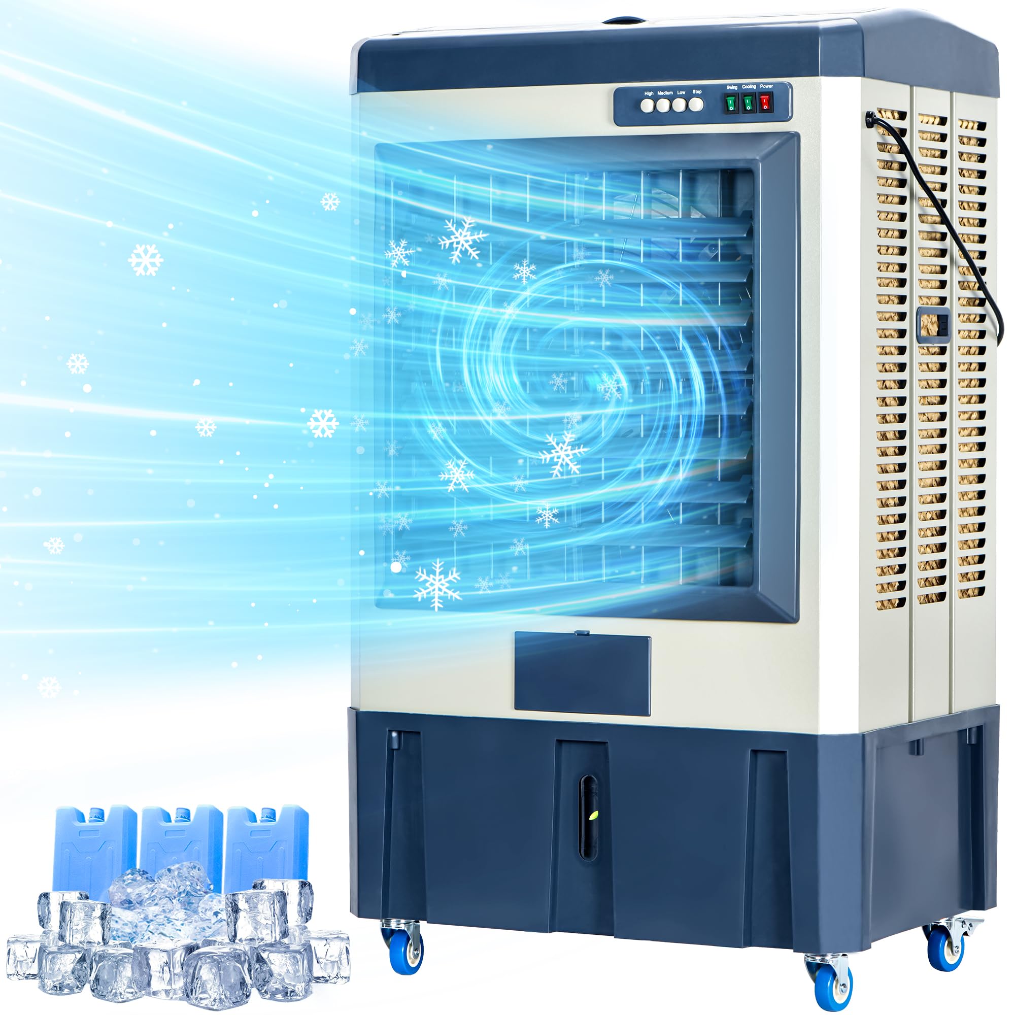 Foto 2 pulgar | Enfriador De Aire Evaporativo Uthfy 41 Swamp Cooler 3531 Cfm 40l - Venta Internacional.