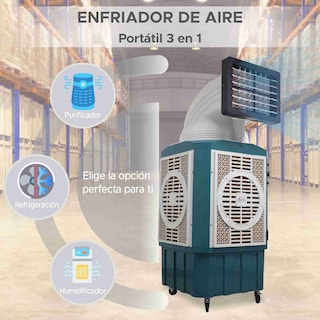Foto 2 | Enfriador De Aire Evaporativo Sky Care 130 Litros