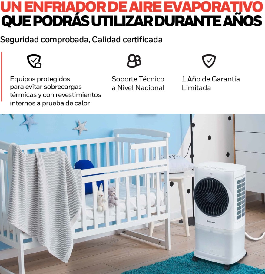Foto 5 pulgar | Enfriador De Aire Para Exterior E Interior Honeywell Cs078peu | 7 Litros |enfriamiento 11m2