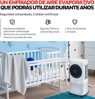 Foto 4 | Enfriador De Aire Para Exterior E Interior Honeywell Cs078peu | 7 Litros |enfriamiento 11m2