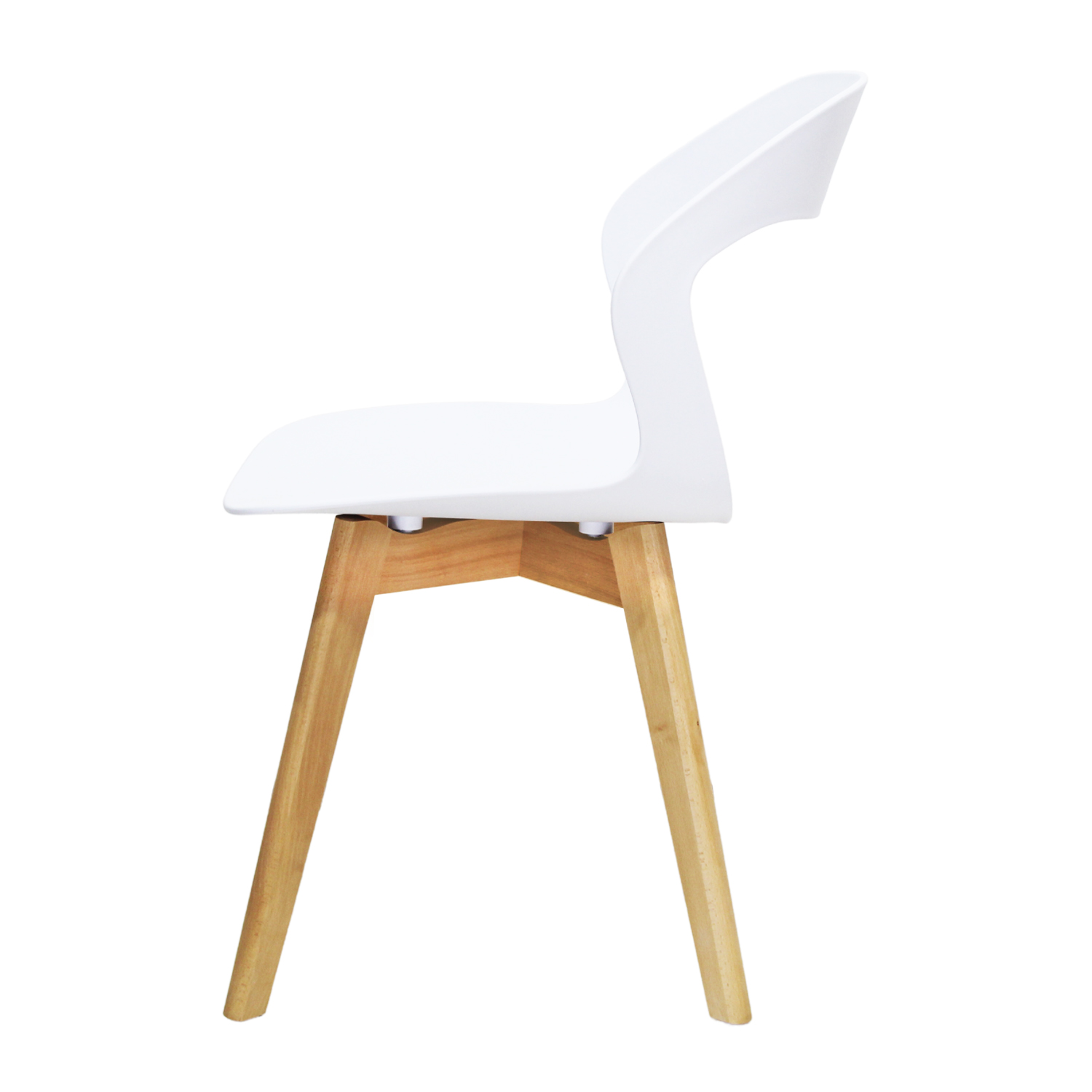 Foto 4 pulgar | Silla Mundo In Moura color Blanco 4 Piezas