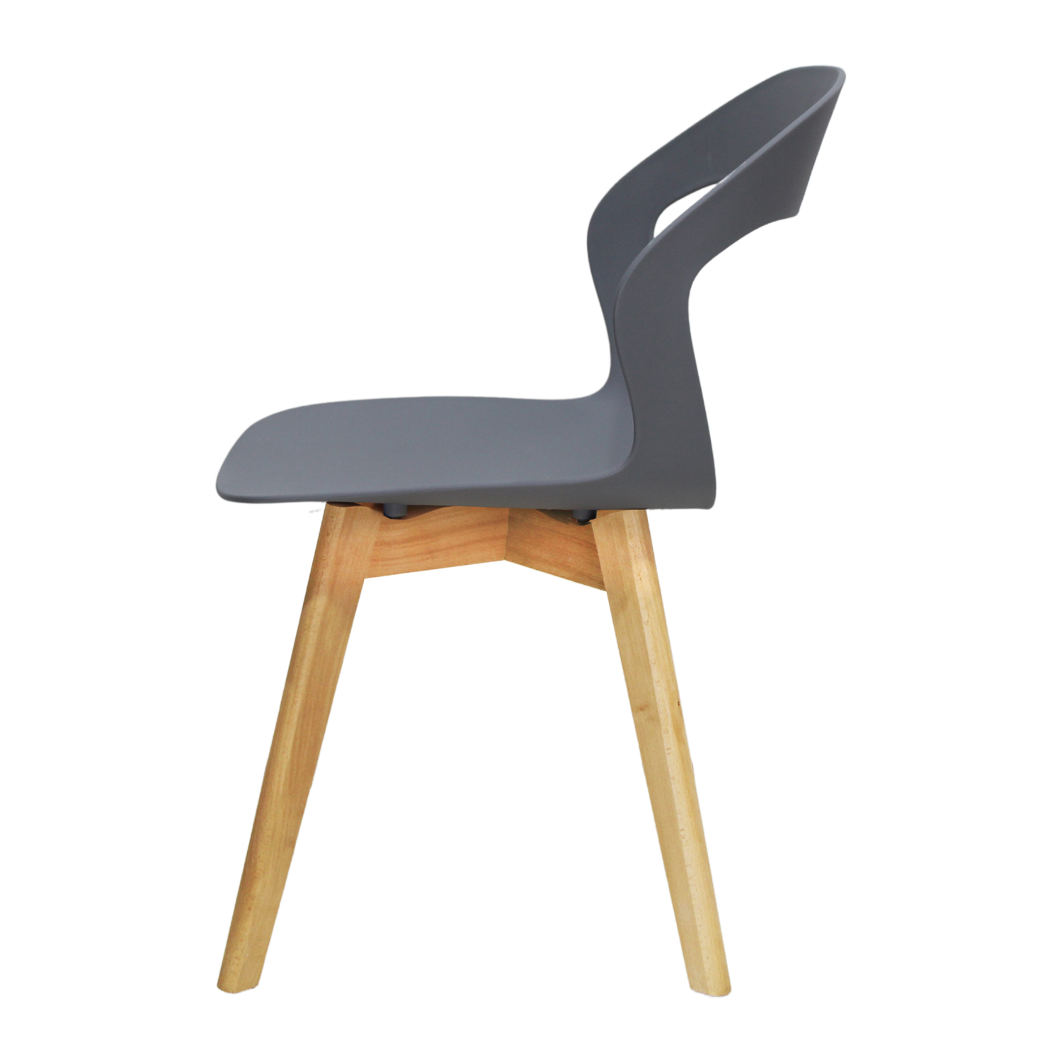 Foto 5 pulgar | Silla Mundo In Moura color Gris 4 Piezas