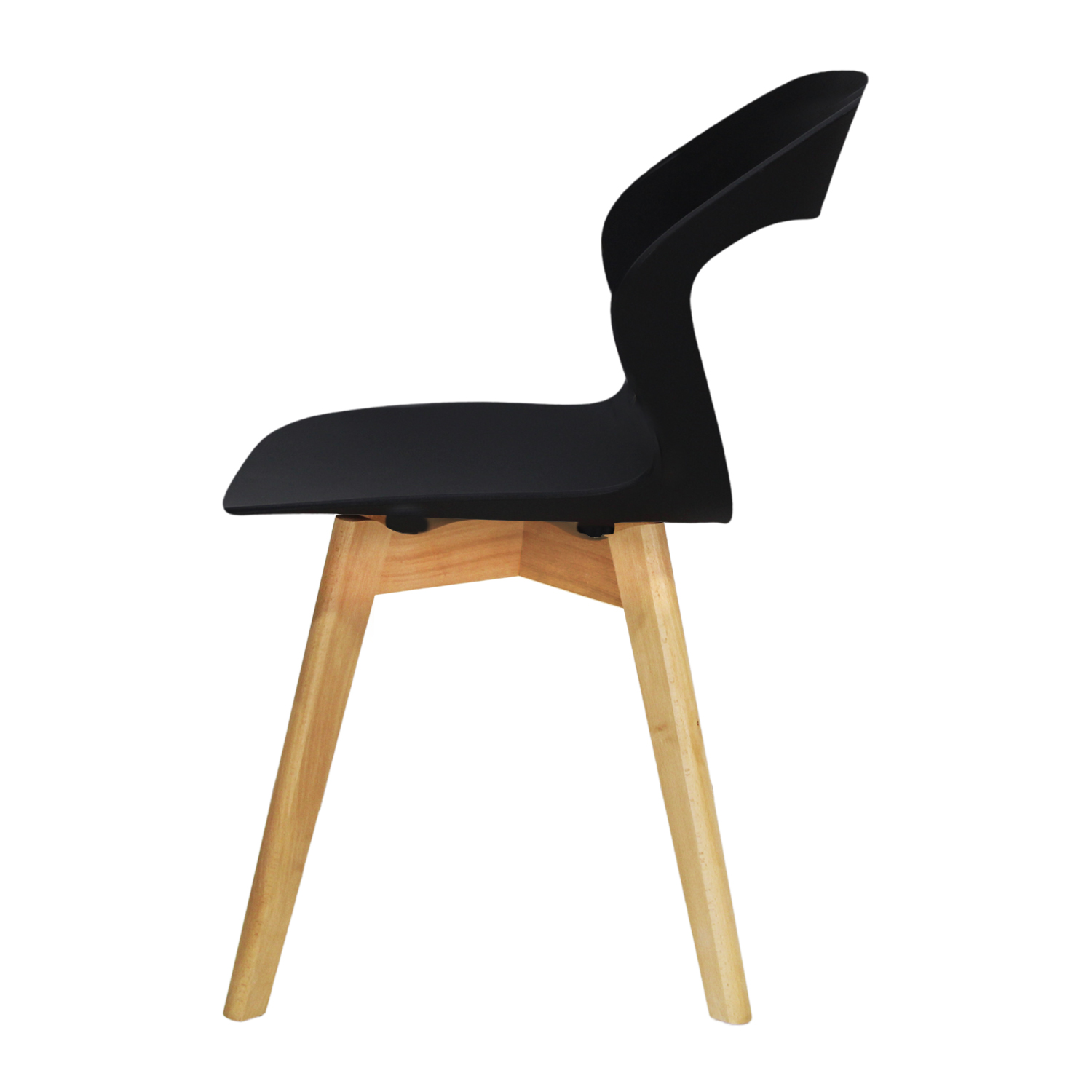Foto 5 pulgar | Silla Mundo In Moura color Negro 4 Piezas