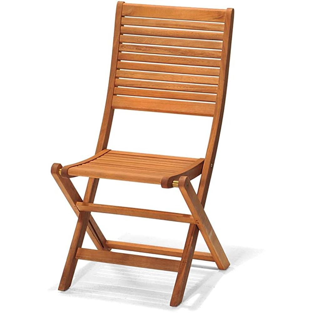 Foto 8 | Silla de Jardín de Madera Midtown Concept Kingsbury 2 Piezas