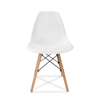 Foto 2 | Set de 4 Sillas Modernas Andromeda Inc para Comedor color Blanco