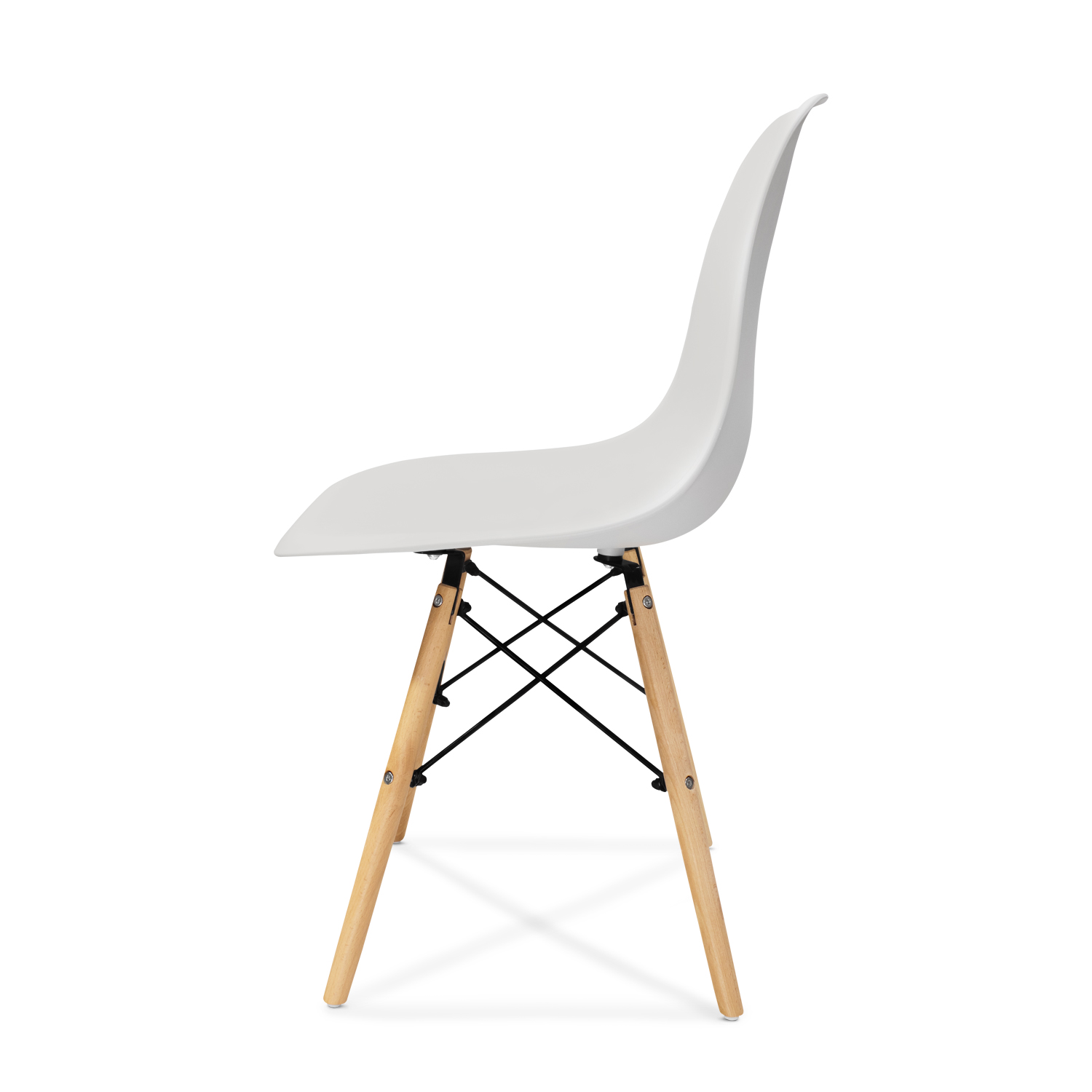 Foto 4 pulgar | Set de 4 Sillas Modernas Para Comedor Andromeda Inc color Gris