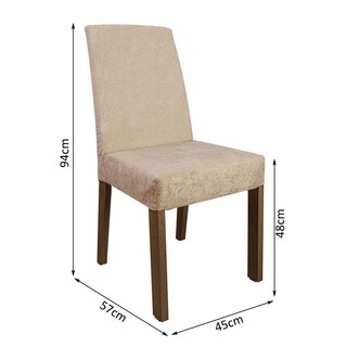 Foto 3 | Kit Sillas de Comedor Madesa 42555Z2 Marrón 2 Piezas