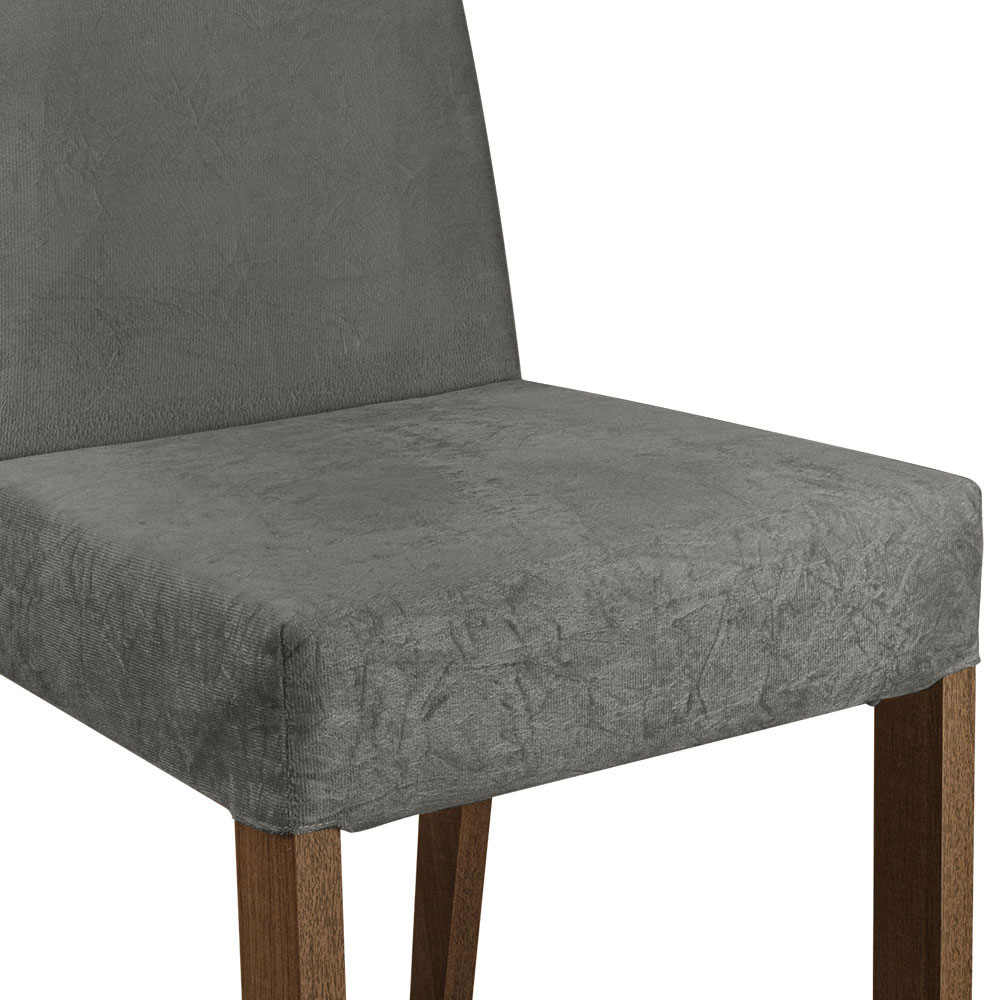 Foto 7 pulgar | Kit de 2 Sillas de Comedor Madesa 4255 Plata