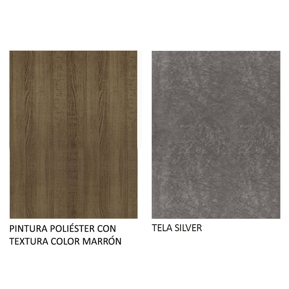 Foto 9 pulgar | Kit de 2 Sillas de Comedor Madesa 4255 Plata