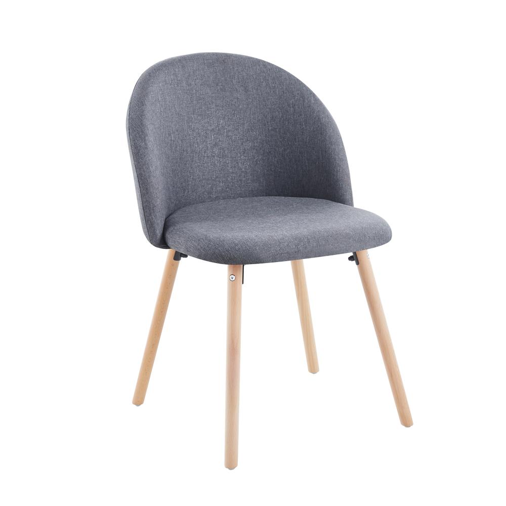 Foto 4 pulgar | Set Sillas de Comedor Midtown Concept Grises 2 Piezas