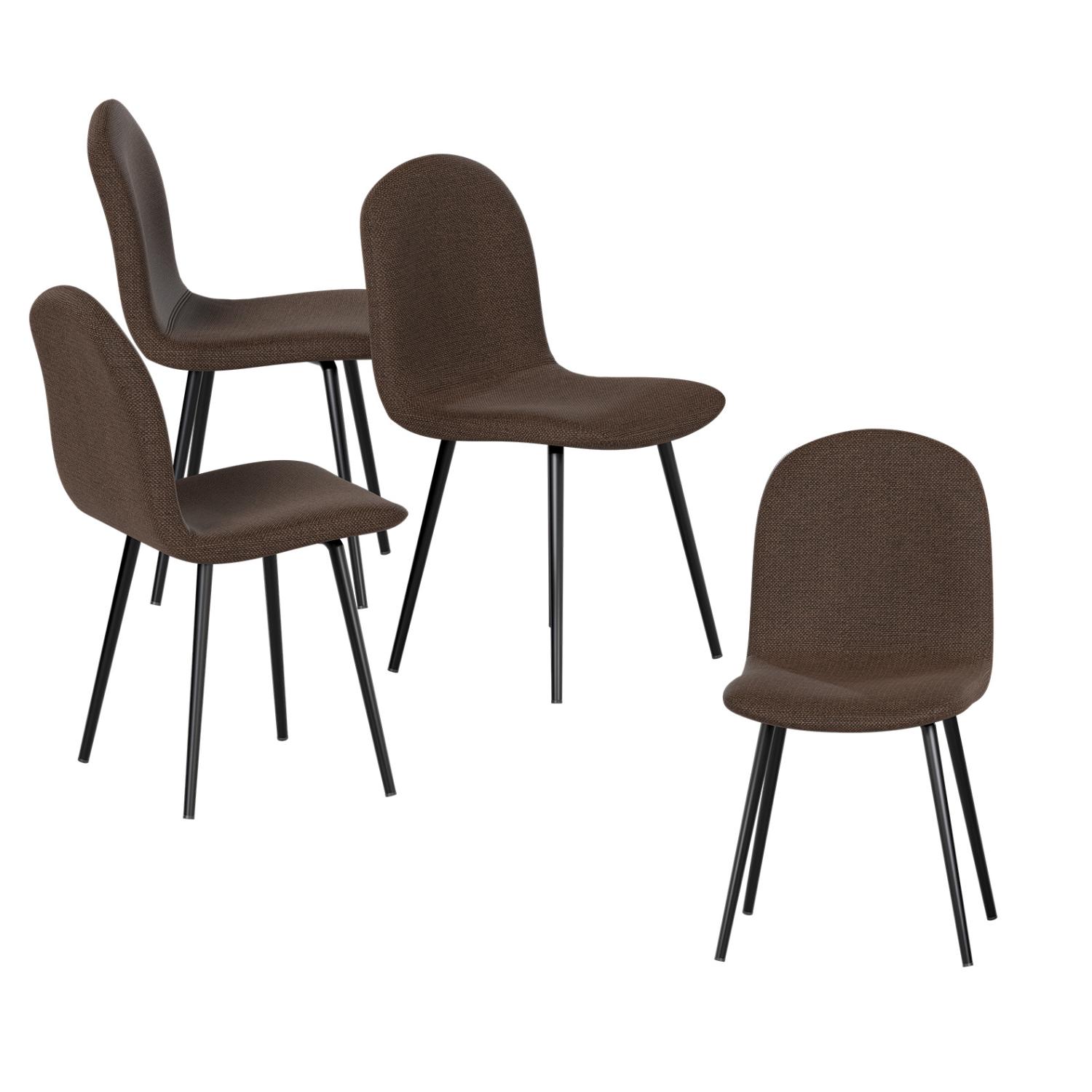 Foto 2 pulgar | Set De 4 Sillas Para Comedor Mubson Sillas Sacre